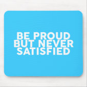 知恵を意欲を起こさせ、インスパイア引用文 マウスパッド (正面)