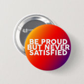 知恵を意欲を起こさせ、インスパイア引用文 缶バッジ (正面&裏面)