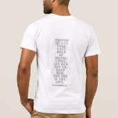 知恵を許す: Tシャツ (裏面)