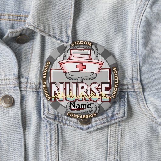 知恵カスタムナースピン 缶バッジ (インサイチュ)