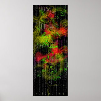 知恵サイケデリック ポスター