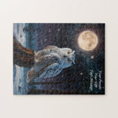 知恵ジグソーフクロウパズル ジグソーパズル (横)