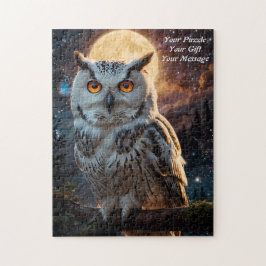 知恵ジグソーフクロウパズル ジグソーパズル