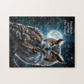 知恵ジグソーフクロウパズル ジグソーパズル (横)