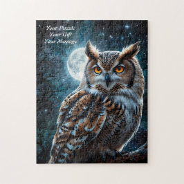 知恵ジグソーフクロウパズル ジグソーパズル