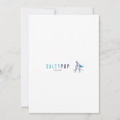 知恵フクロウ 招待状 (裏面)