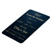 知恵フレキシブル磁石用祈りの言葉 マグネット (左側)