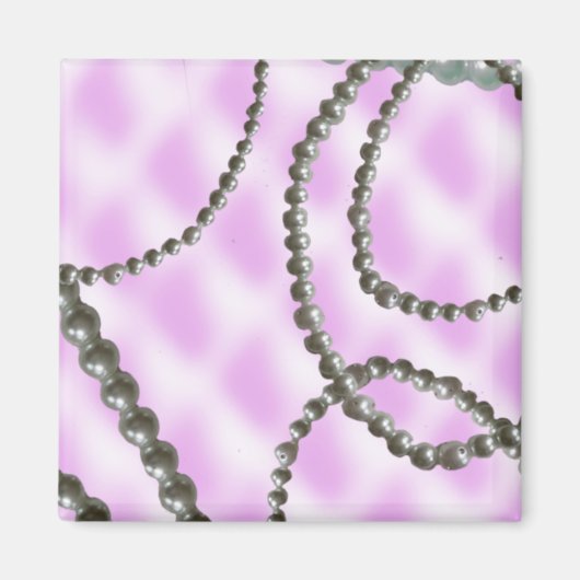 知恵マグネットの真珠 マグネット (正面)