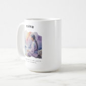 知恵前向き確認カード コーヒーマグカップ (正面左)