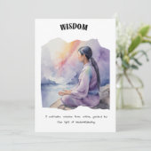 知恵前向き確認カード シーズンカード (スタンド正面)