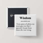 知恵定義 缶バッジ (正面&裏面)