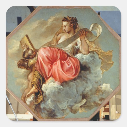 知恵 スクエアシール (正面)