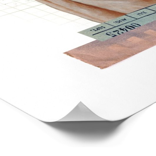 知恵 ポスター (角)