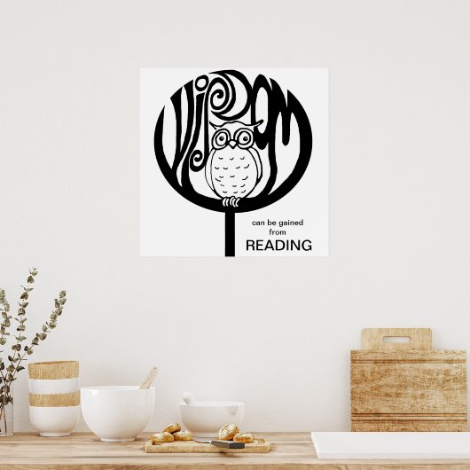 知恵 ポスター (キッチン)