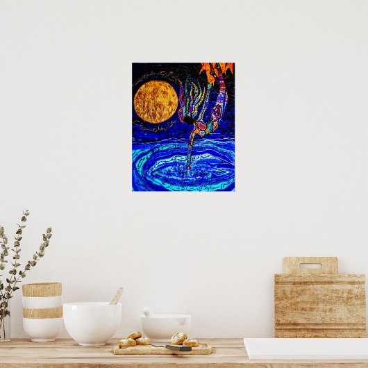 知恵 ポスター (キッチン)