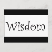 知恵 ポストカード (正面)