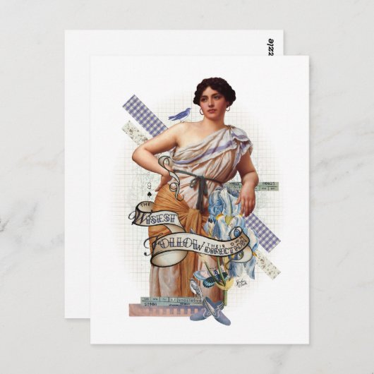 知恵 ポストカード (正面/裏面)