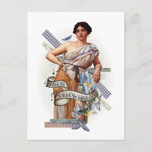 知恵 ポストカード (正面)