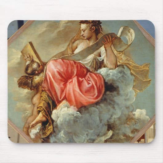 知恵 マウスパッド (正面)