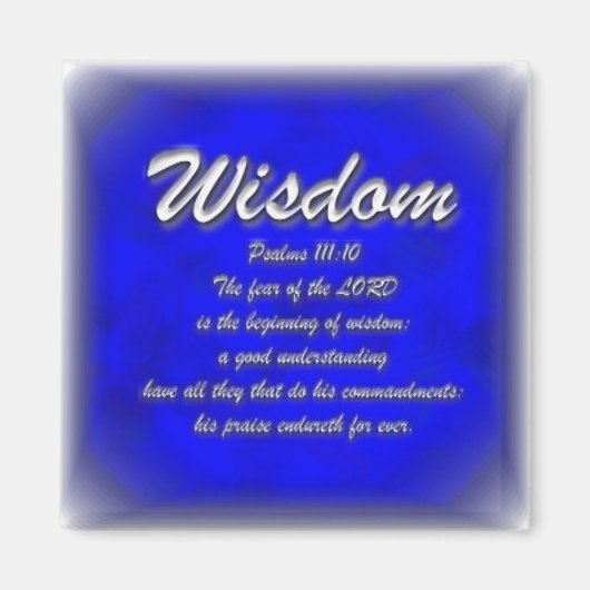 知恵 マグネット (正面)