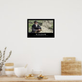 知恵:感動的引用文1 ポスター (キッチン)