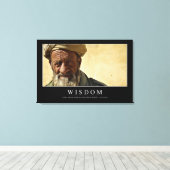 知恵：感動的引用文2 キャンバスプリント (インサイチュ (ウッドフロア))