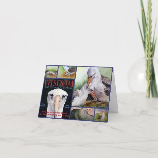 知恵Notecards カード (正面)