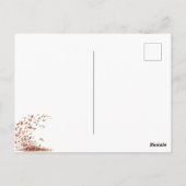 知感動的識は電源紅葉 ポストカード (裏面)