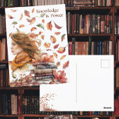 知感動的識は電源紅葉 ポストカード