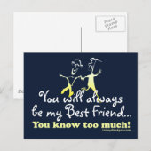 知最高のる友人 ポストカード (正面/裏面)