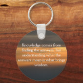 知来識… キーホルダー (正面)