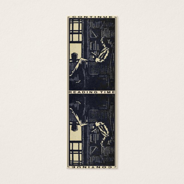 知的クールブックマークカード (正面)