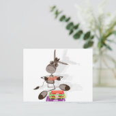 知的ロバ読ー ポストカード (スタンド正面)