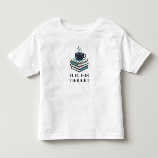 知的探究心の燃料 トドラーTシャツ (正面)