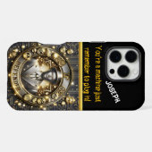 知的財産権擁護者 iPhoneケース (裏面横)