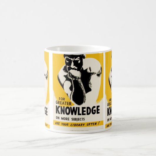 知素晴らしる コーヒーマグカップ (中央)