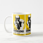 知素晴らしる コーヒーマグカップ (左)