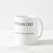 知能薬マグ コーヒーマグカップ (正面右)