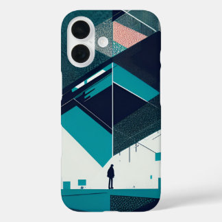 知覚の幾何学 iPhone 16ケース