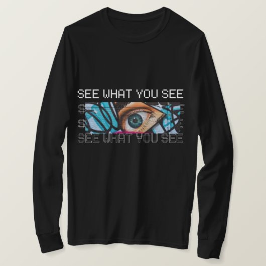 知覚の目:プレミアムメンズTシャツ Tシャツ (デザイン正面)