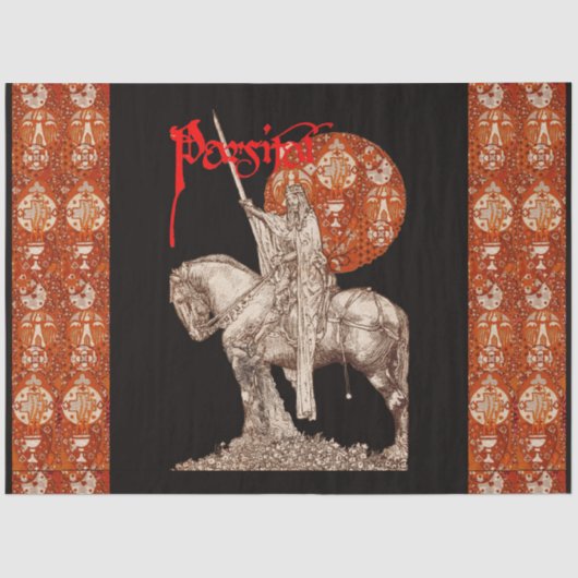 知覚伝説/聖なる灰色の黒の赤のクエスト 薄葉紙 (正面)