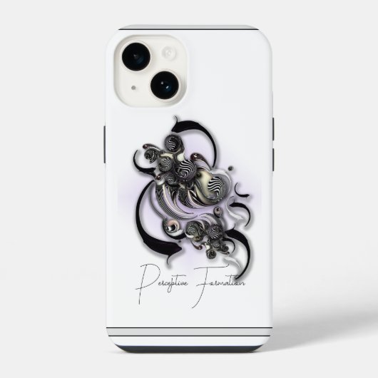 「知覚形成」、Apple iPhone 14ケース iPhoneケース (裏面)