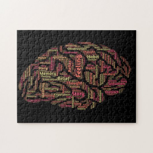 知覚感動的ワードアート ジグソーパズル (横)