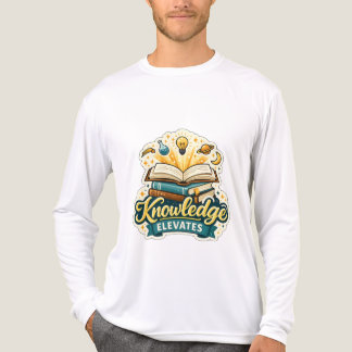 知識が創造的な学びをインスパイアするアート トライブレンドＴシャツ