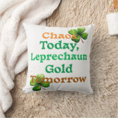 知識と運を広めるワンラッキー先生 クッション (ブランケット)