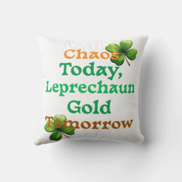 知識と運を広めるワンラッキー先生 クッション