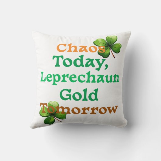 知識と運を広めるワンラッキー先生 クッション (裏面)