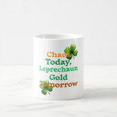 知識と運を広めるワンラッキー先生 コーヒーマグカップ (中央)