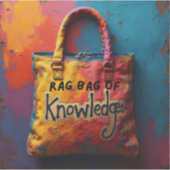 知識のバッグ シール (正面)