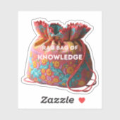 知識のバッグ シール (シート)